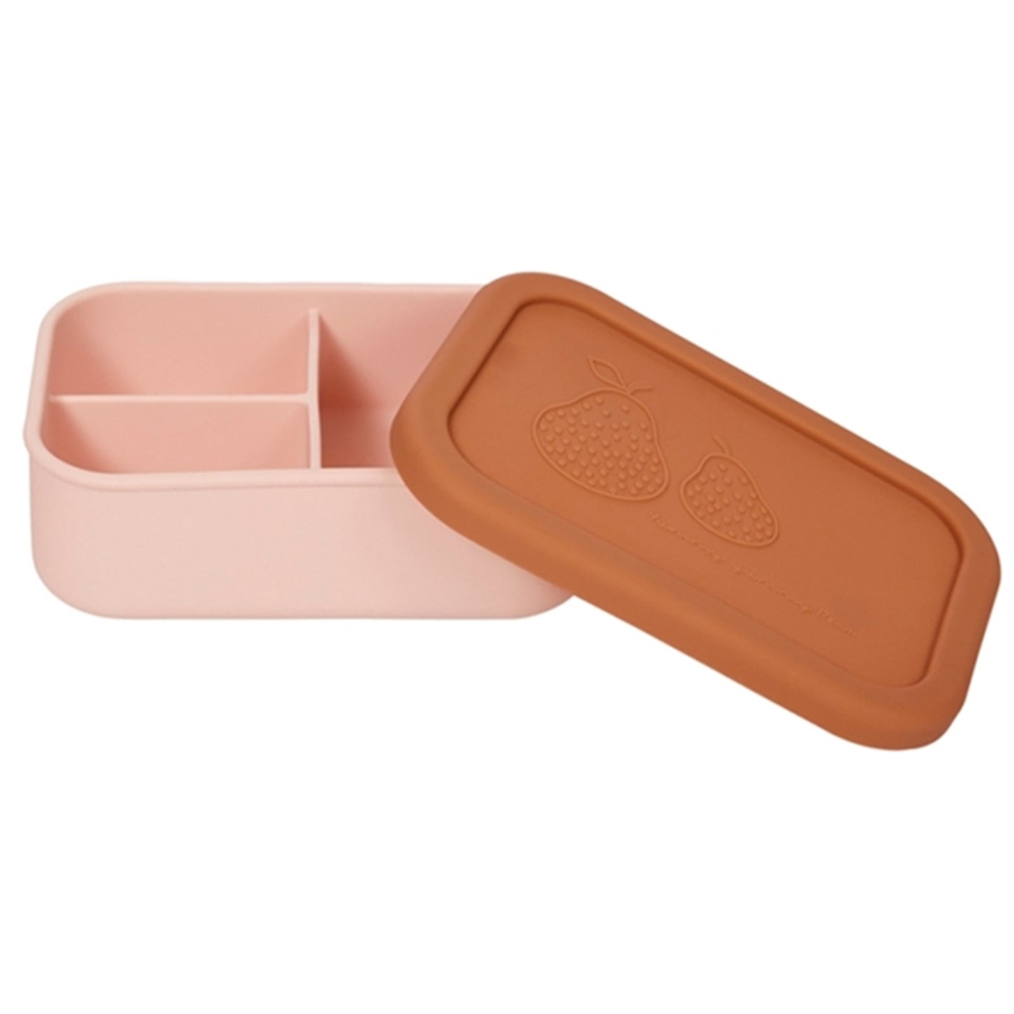 OYOY Yummy Lunch Box Small Rose/Fudge