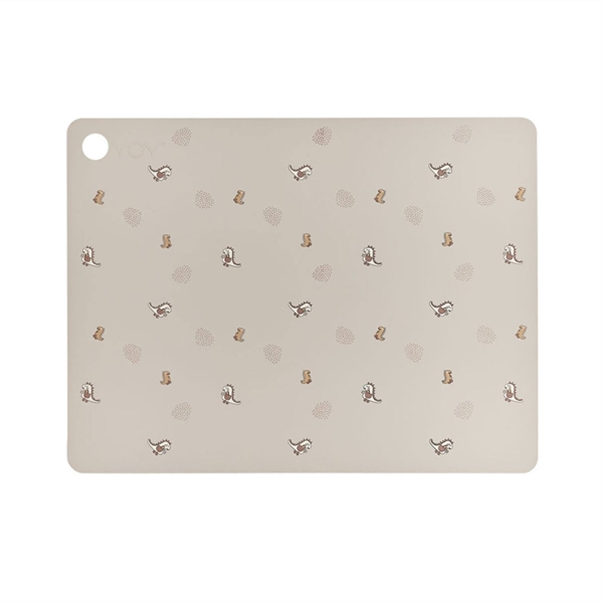 OYOY Placemat Dina Dino Clay