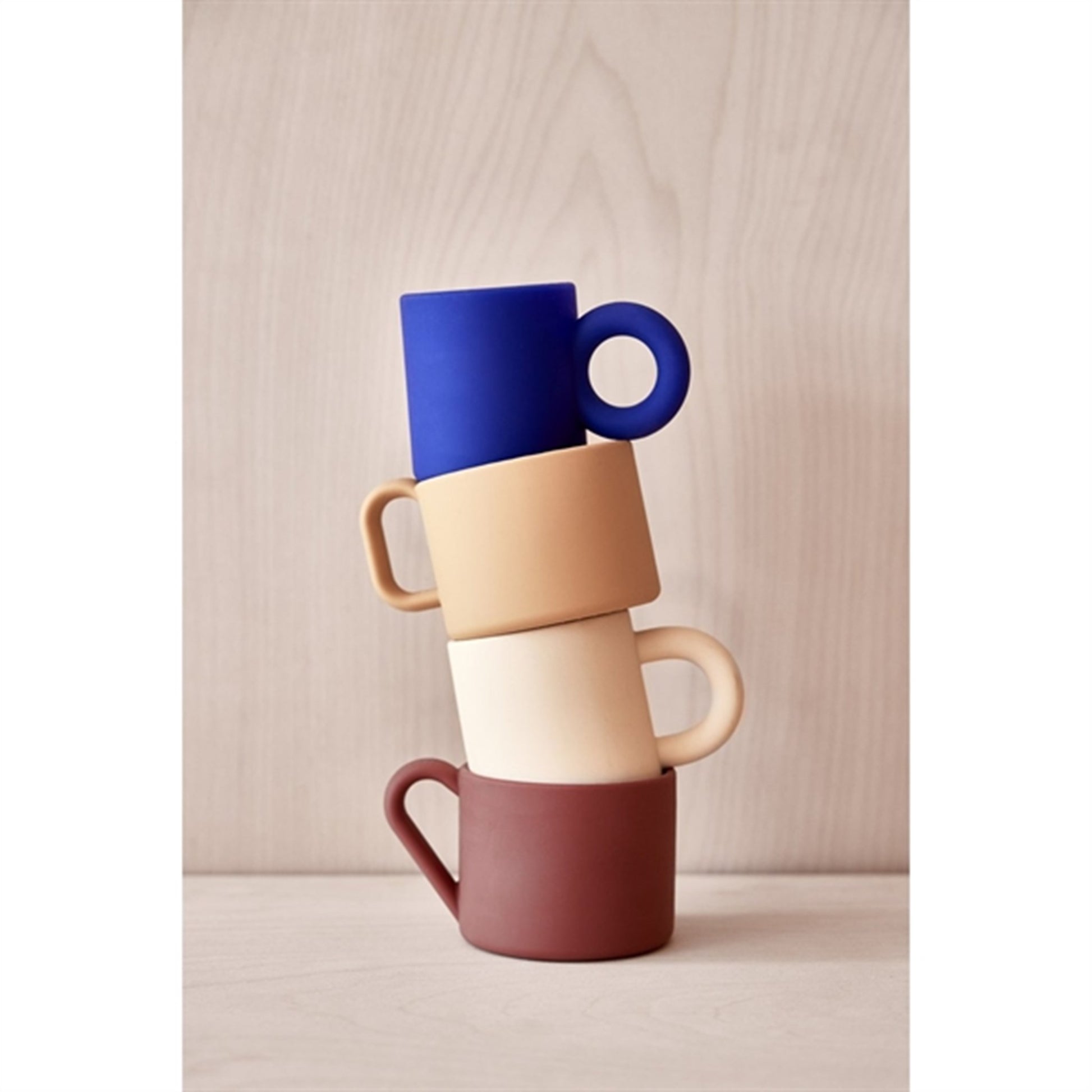 OYOY Nomu Cup 2-pack Vanilla / Nutmeg