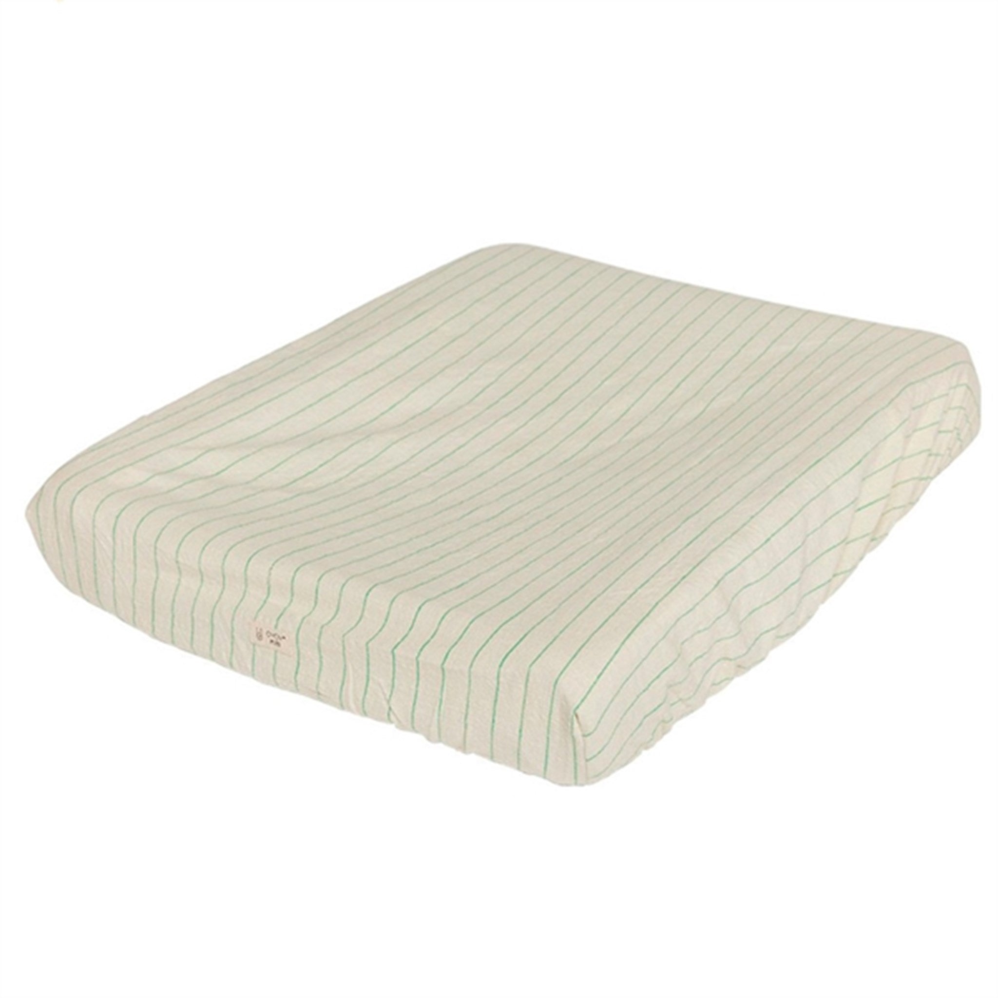 OYOY Changing Pad Cover Bright Green