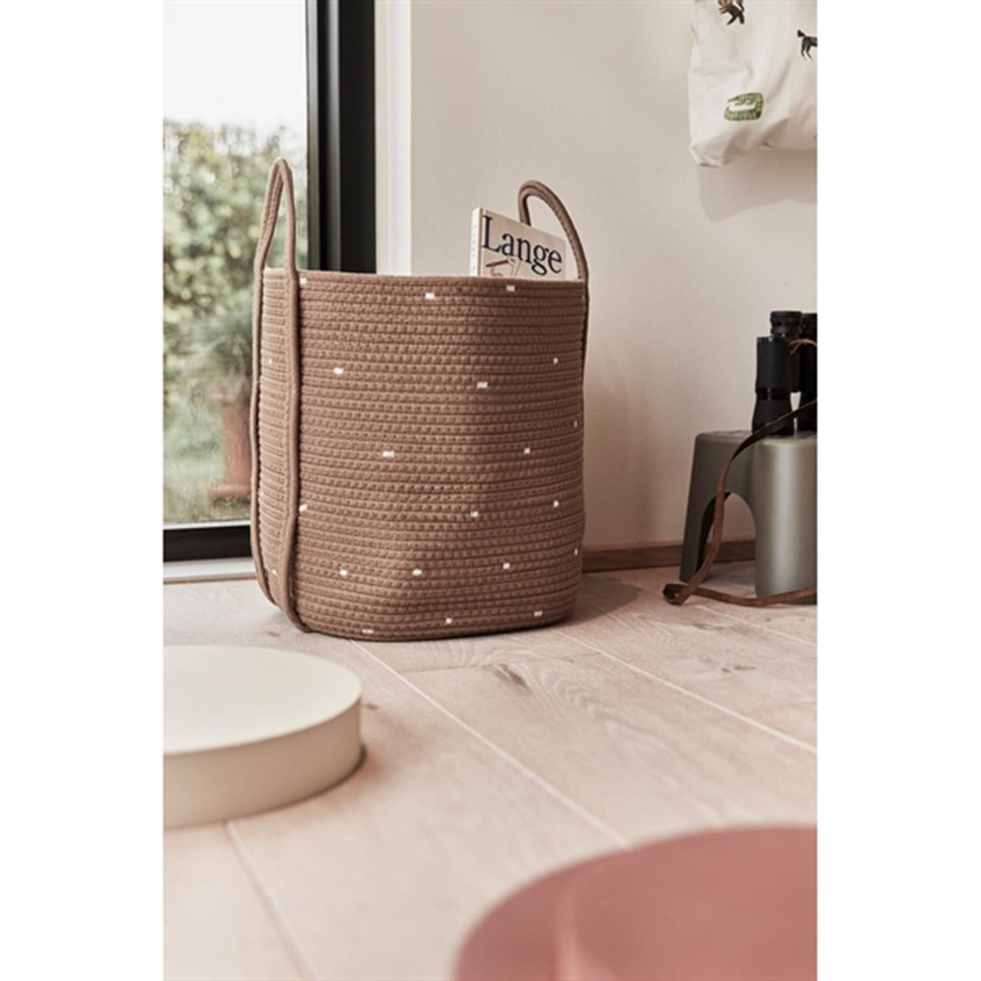 OYOY Rabbit Step Stool Olive