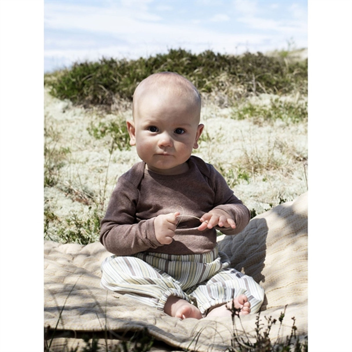 Serendipity Misty Stripes Baby Pants