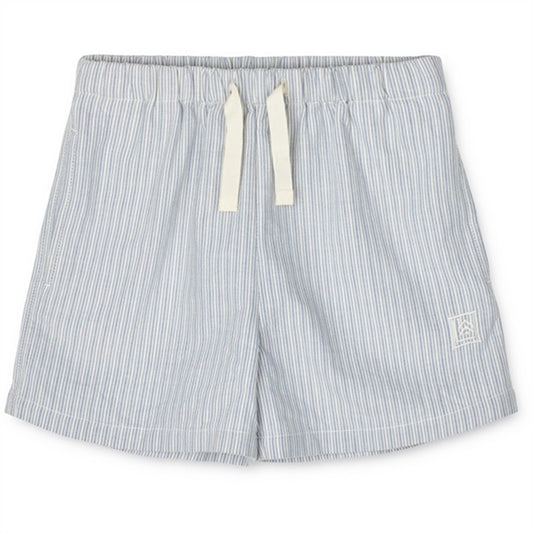 Liewood Y/D Stripe Riverside/Creme De La Creme Madison Stripe Shorts
