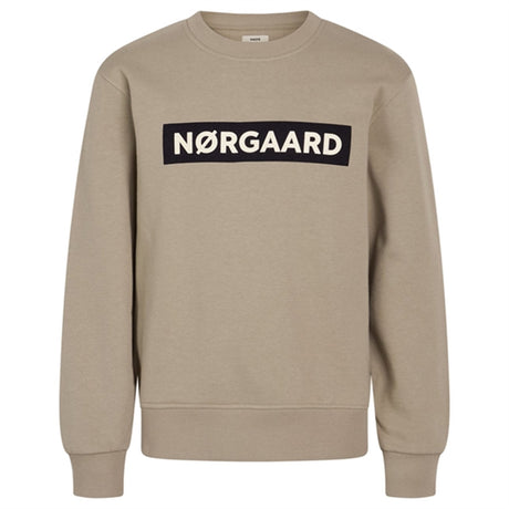Mads Nørgaard Organic Sweat Solo Sweatshirt Vintage Khaki
