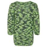 Mads Nørgaard Fantasy Wool Knit Kaxini Neon Yellow