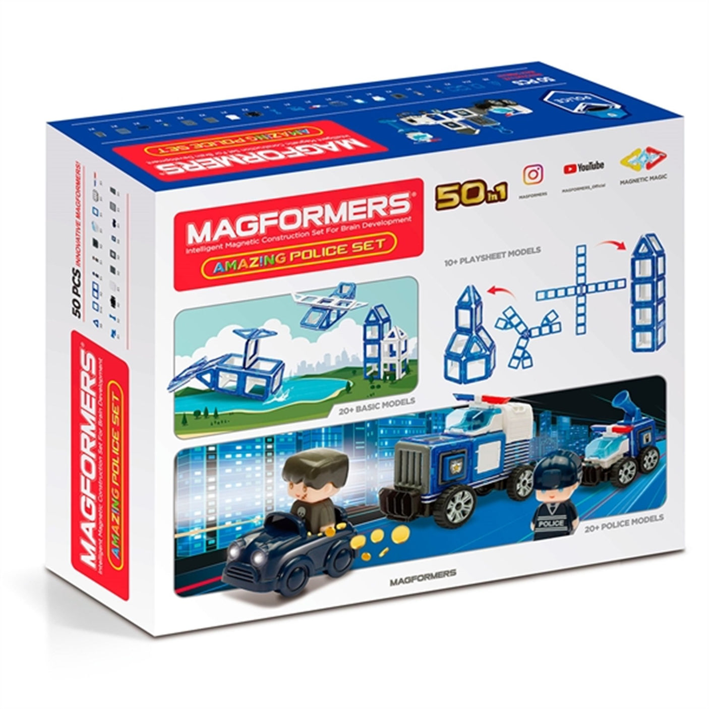 Magformers Police Set