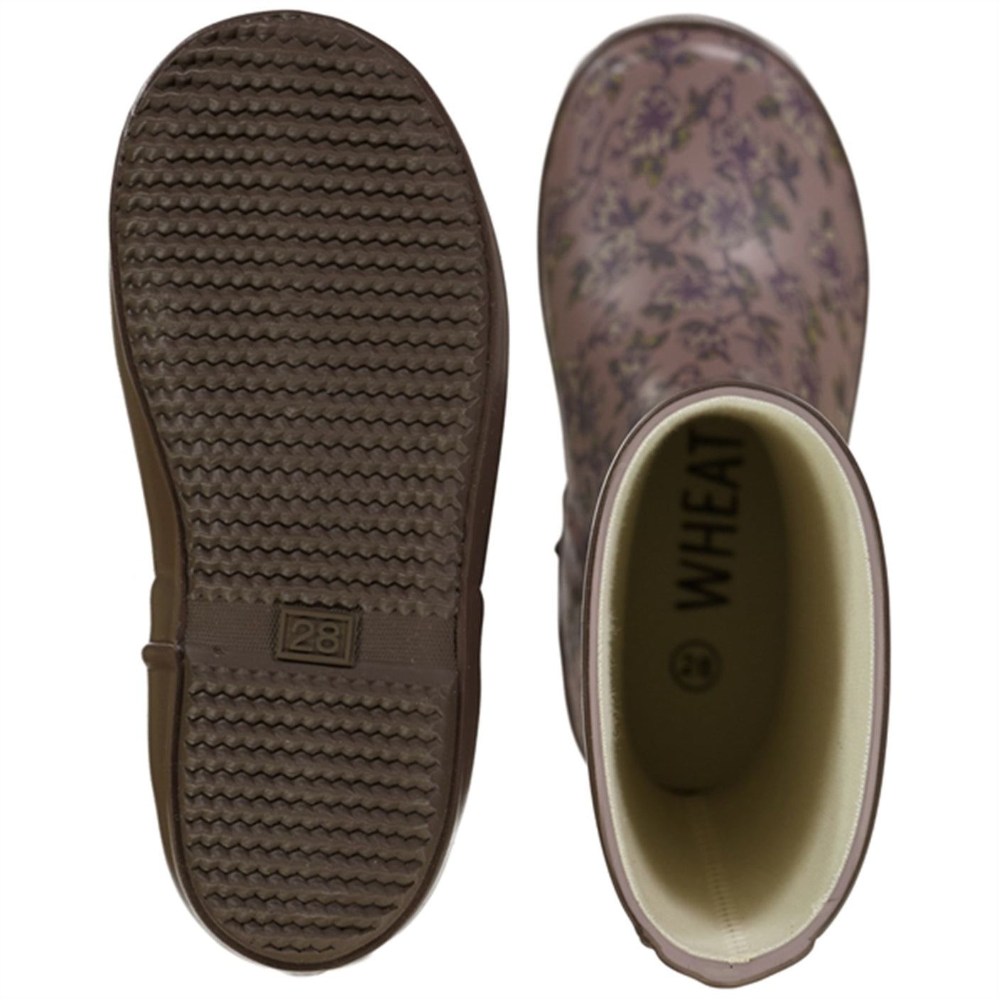 Wheat Rubber Boots Alpha Magnolia