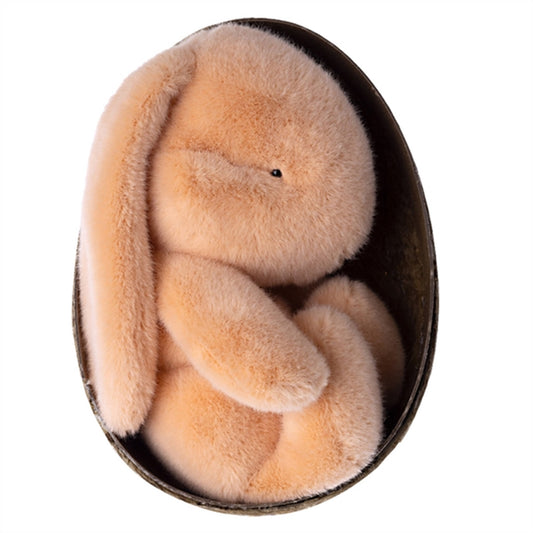 Maileg Plush Bunny in Egg - Orange