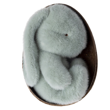 Maileg Plush Bunny in Egg - Blue