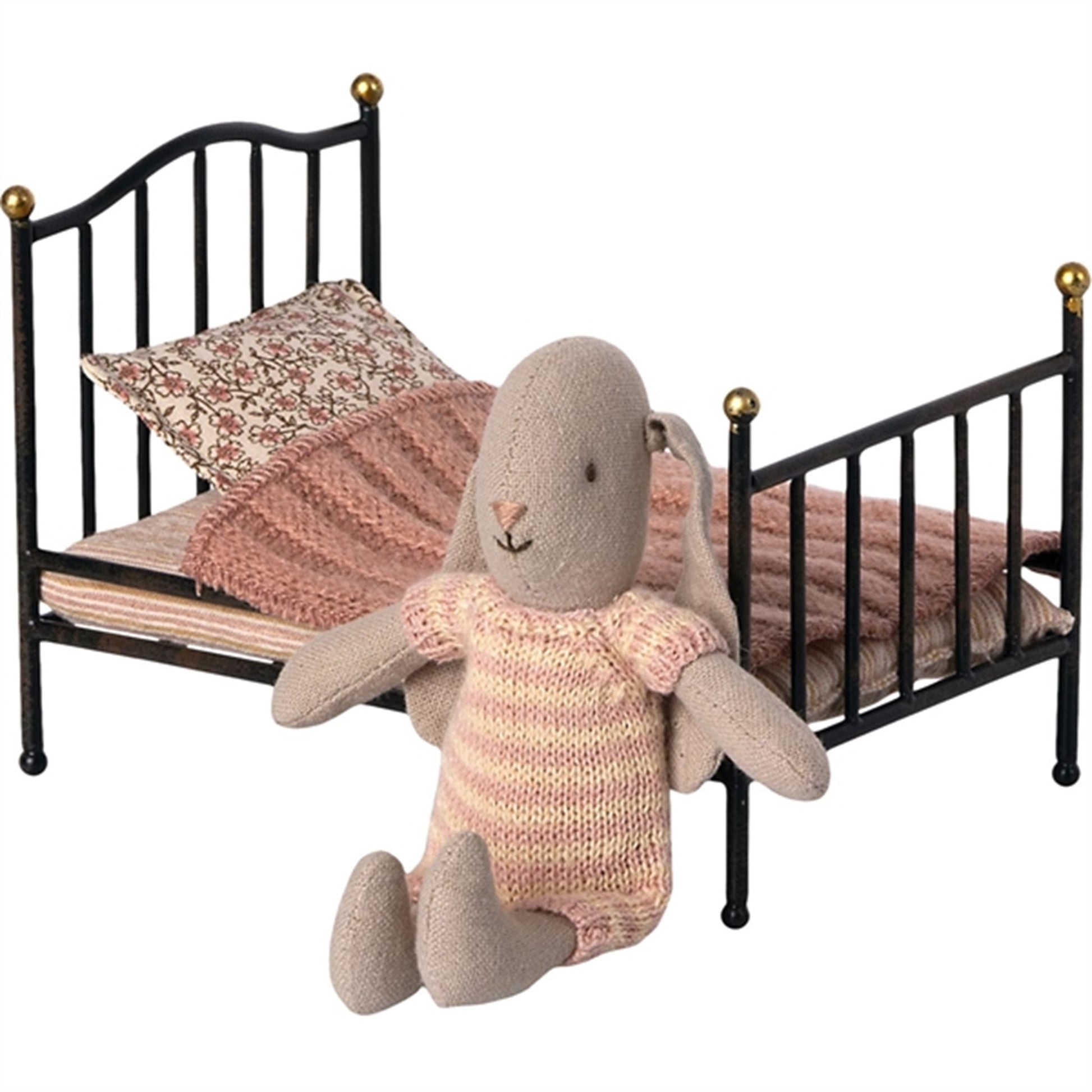 Maileg Vintage Bed Anthracite