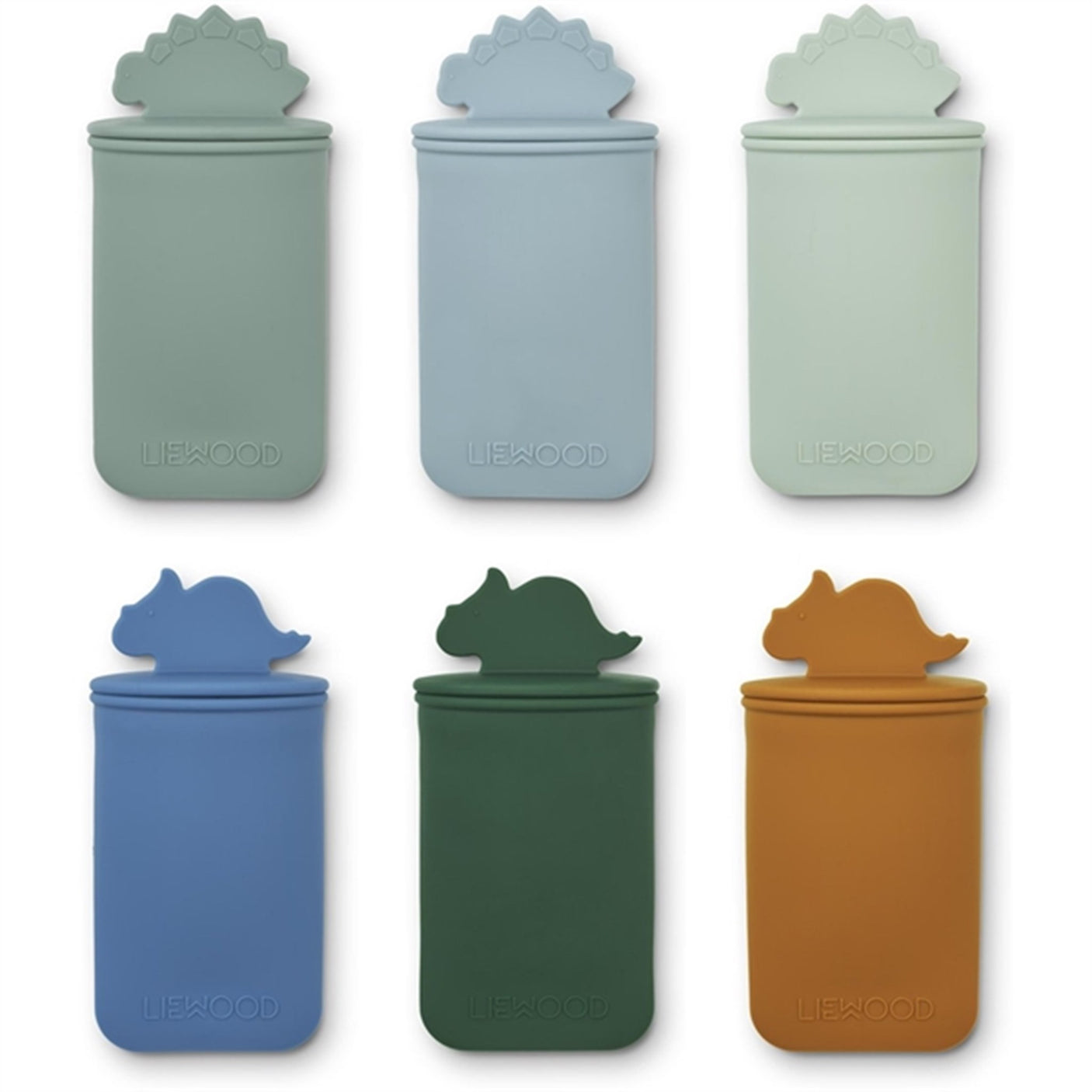 Liewood Malik Mini Ice Pops 6-pack Dino/Peppermint Multi Mix