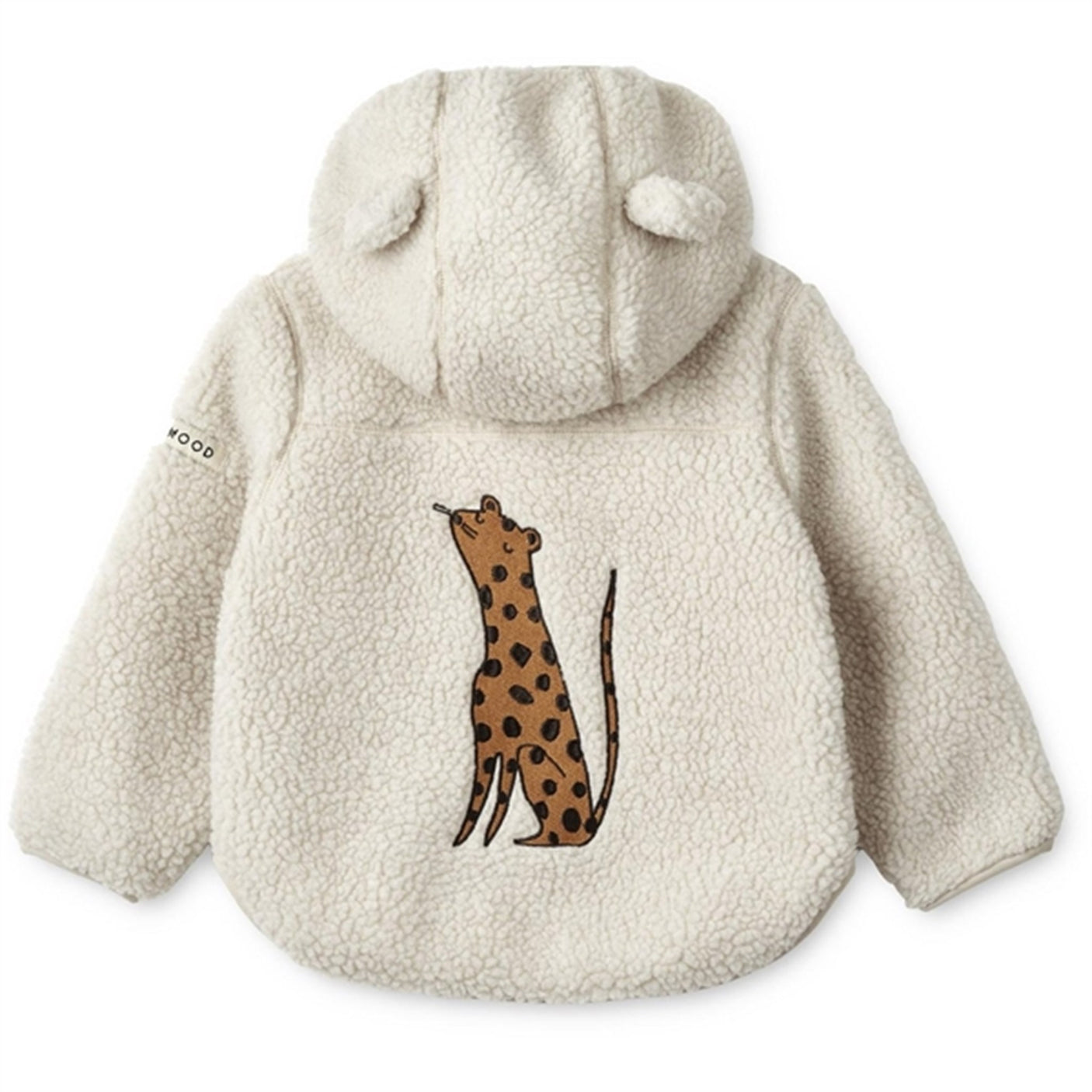 Liewood Leopard/Sandy Mara Pile Embroidery Jacket With Ears