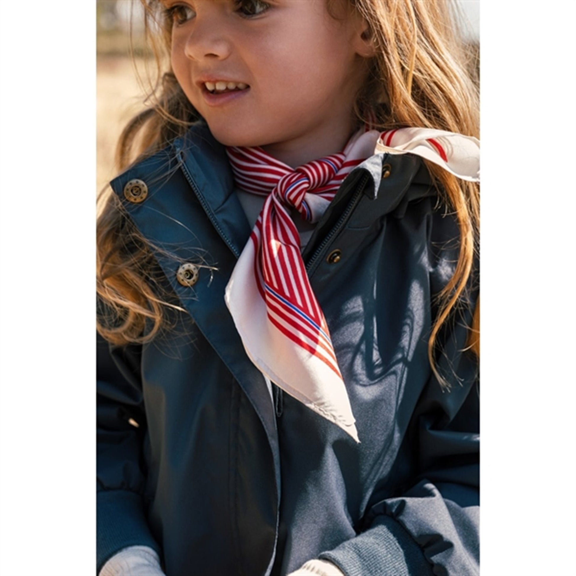 MarMar Red Stripe Alaia Scarf