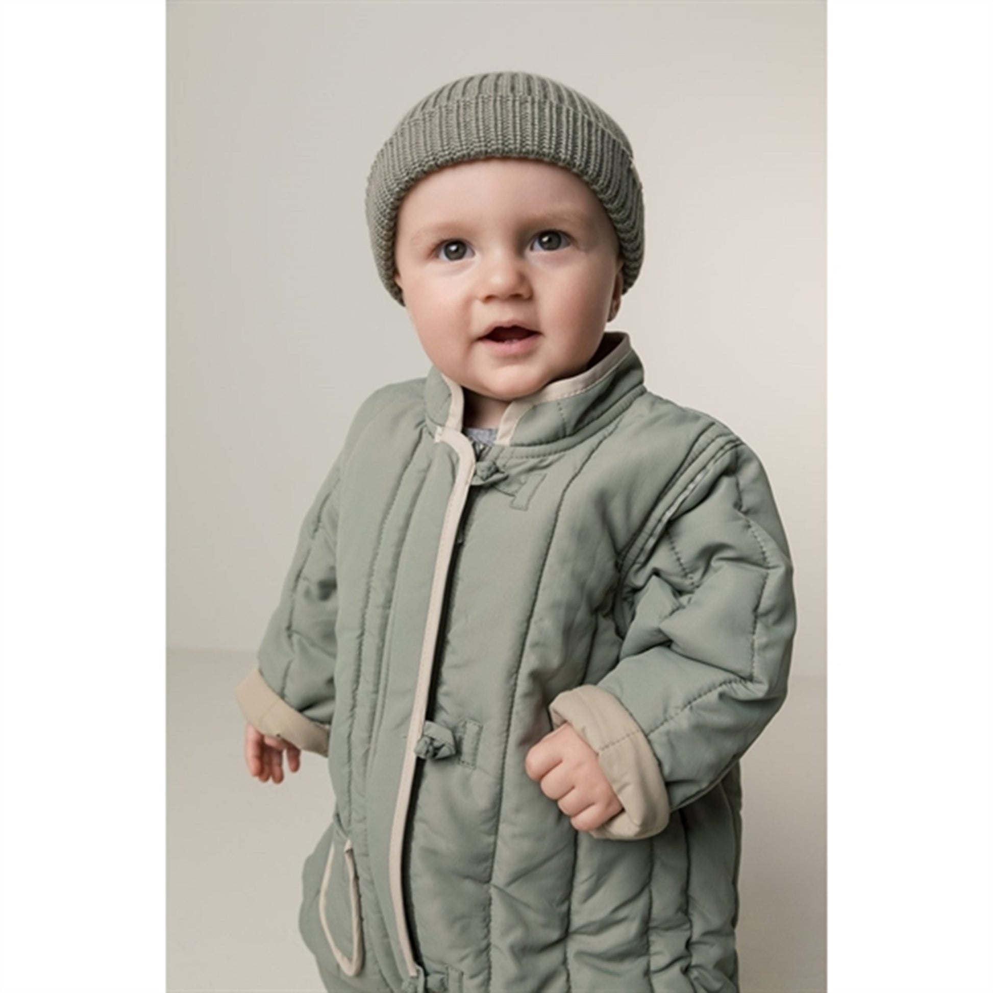 MarMar Light Moss Ozu Quilt Thermo Suit