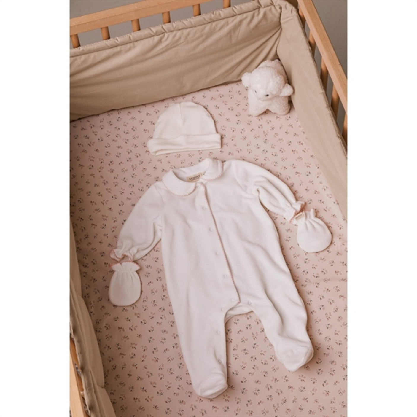 MarMar New Born Rose Picot Ruddy Suit