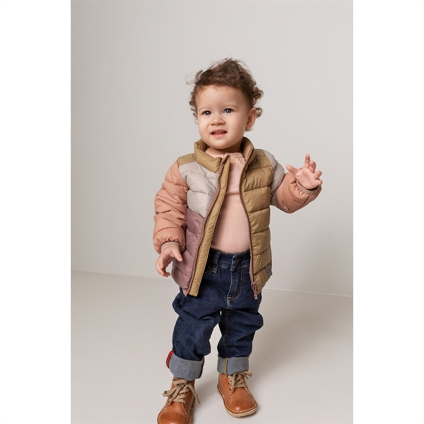 MarMar Owe Vegan Puffer Down Jacket Tawny Rose Blok