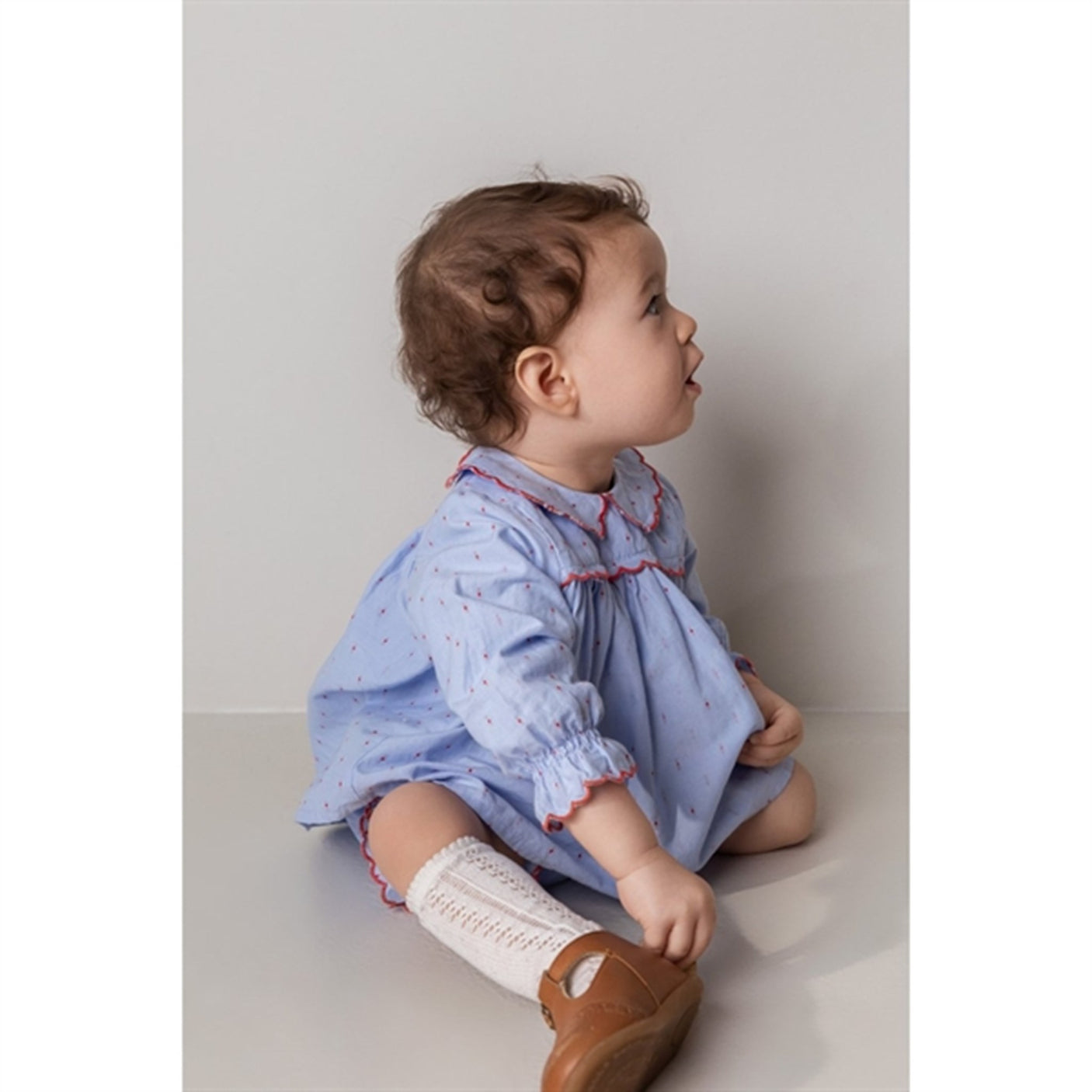 MarMar Red Currant Dot Tora Blouse