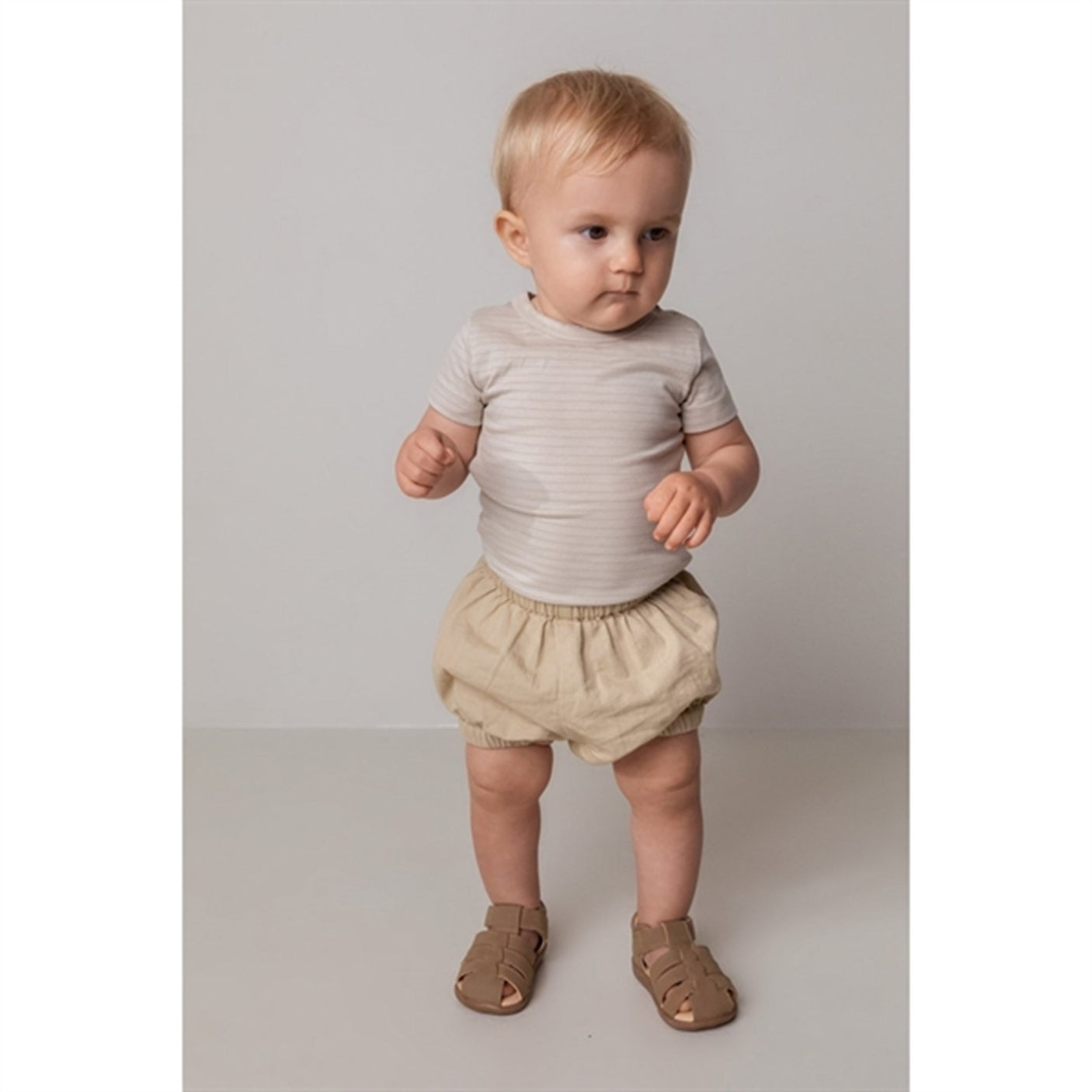 MarMar White Sage Stripe Plain Body SS