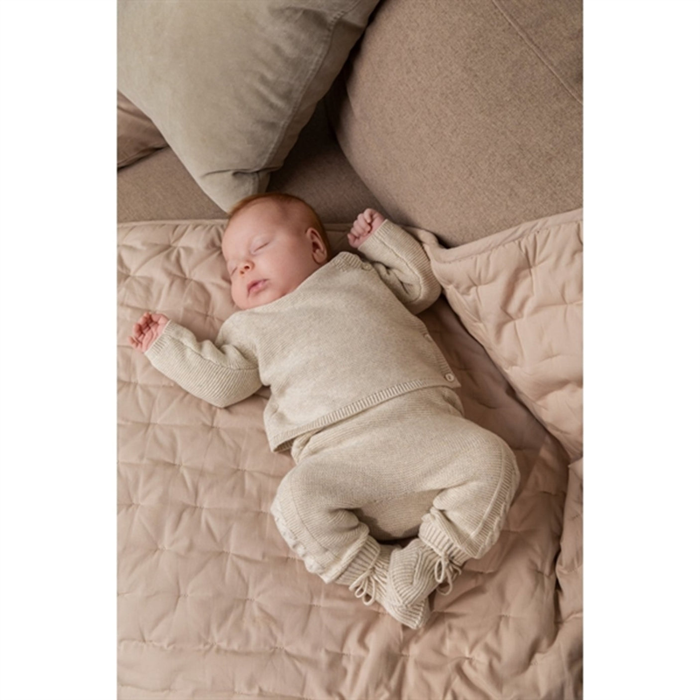 MarMar Grey Sand Mel Toll Knit Blouse