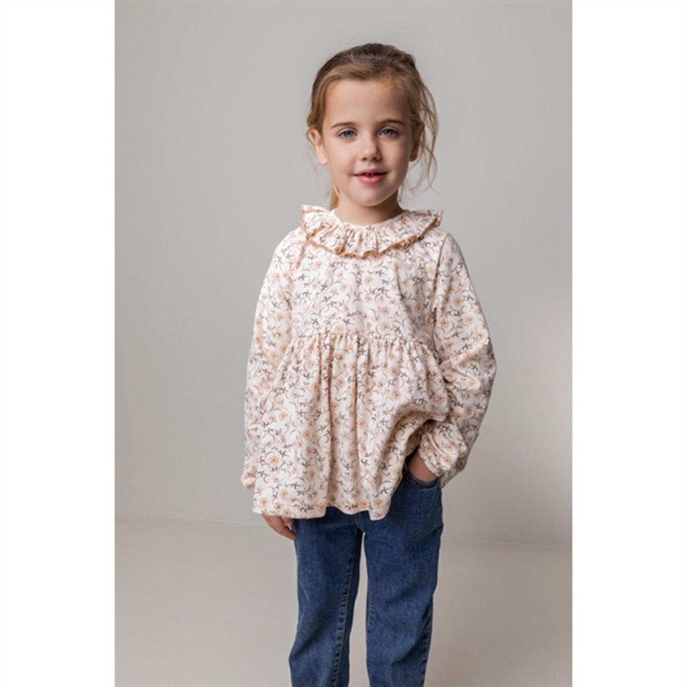 MarMar Star Flower Tiora Frill Blouse