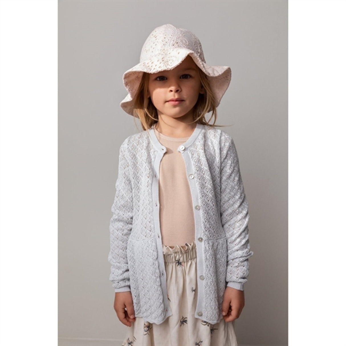 MarMar Pink Dahlia Alba Sun Hat