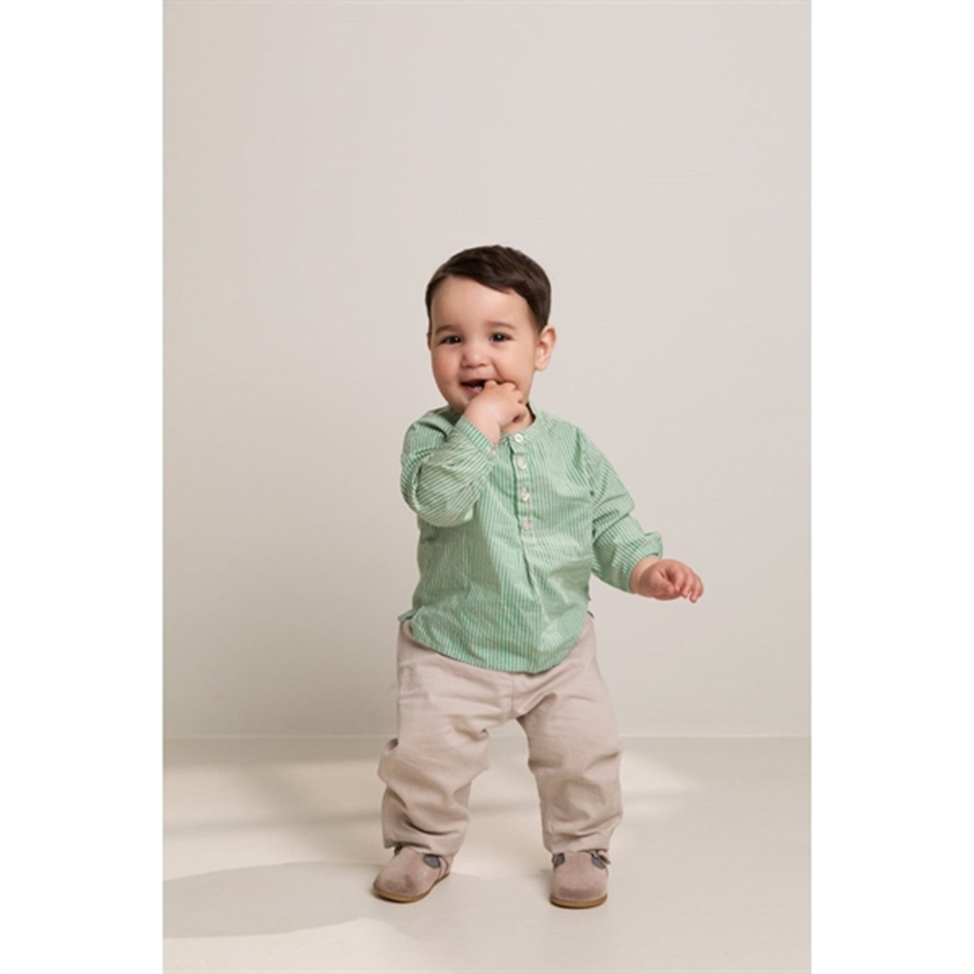 MarMar Mint Leaf Stripes Totoro Shirt