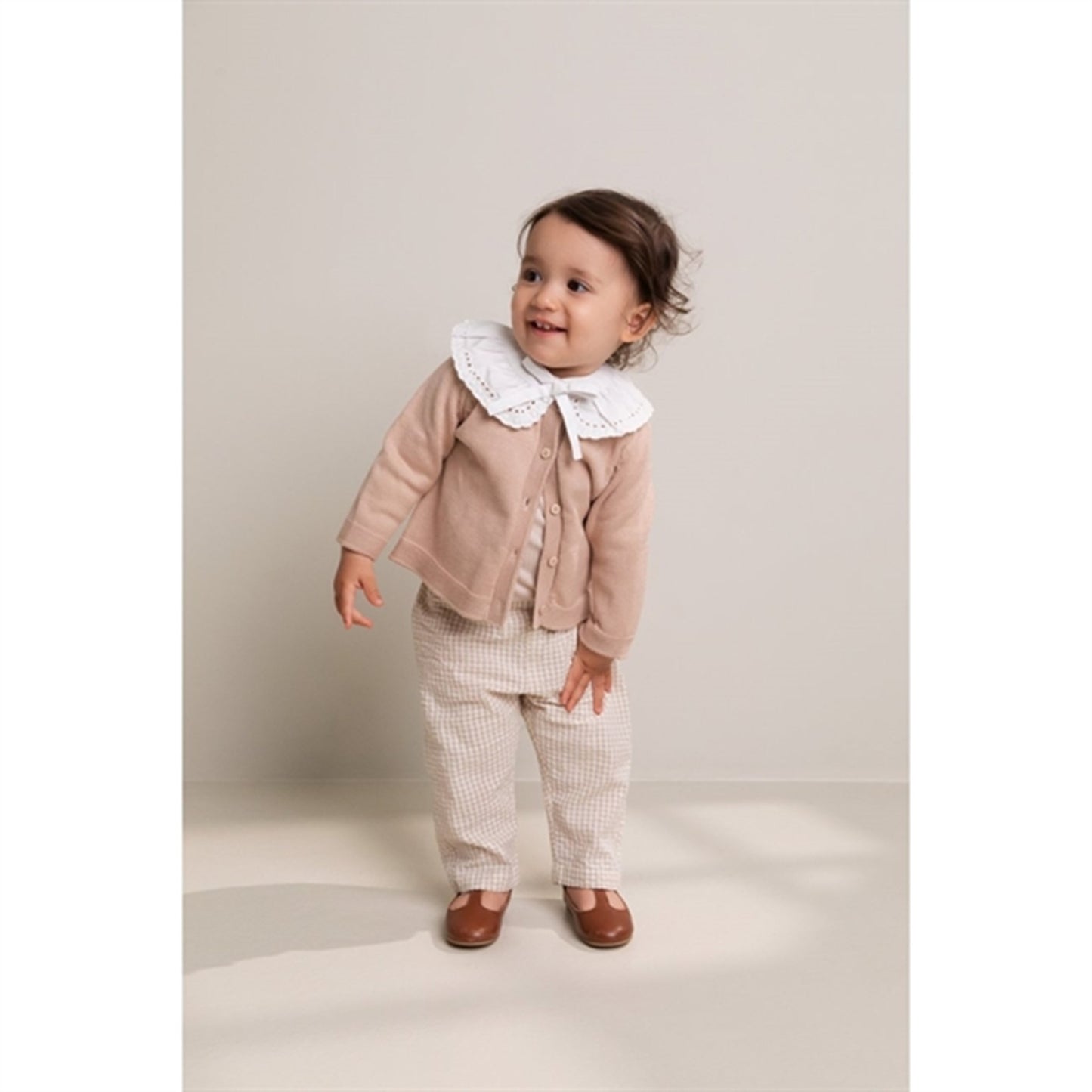 MarMar Grey Sand Gingham Panto Pants