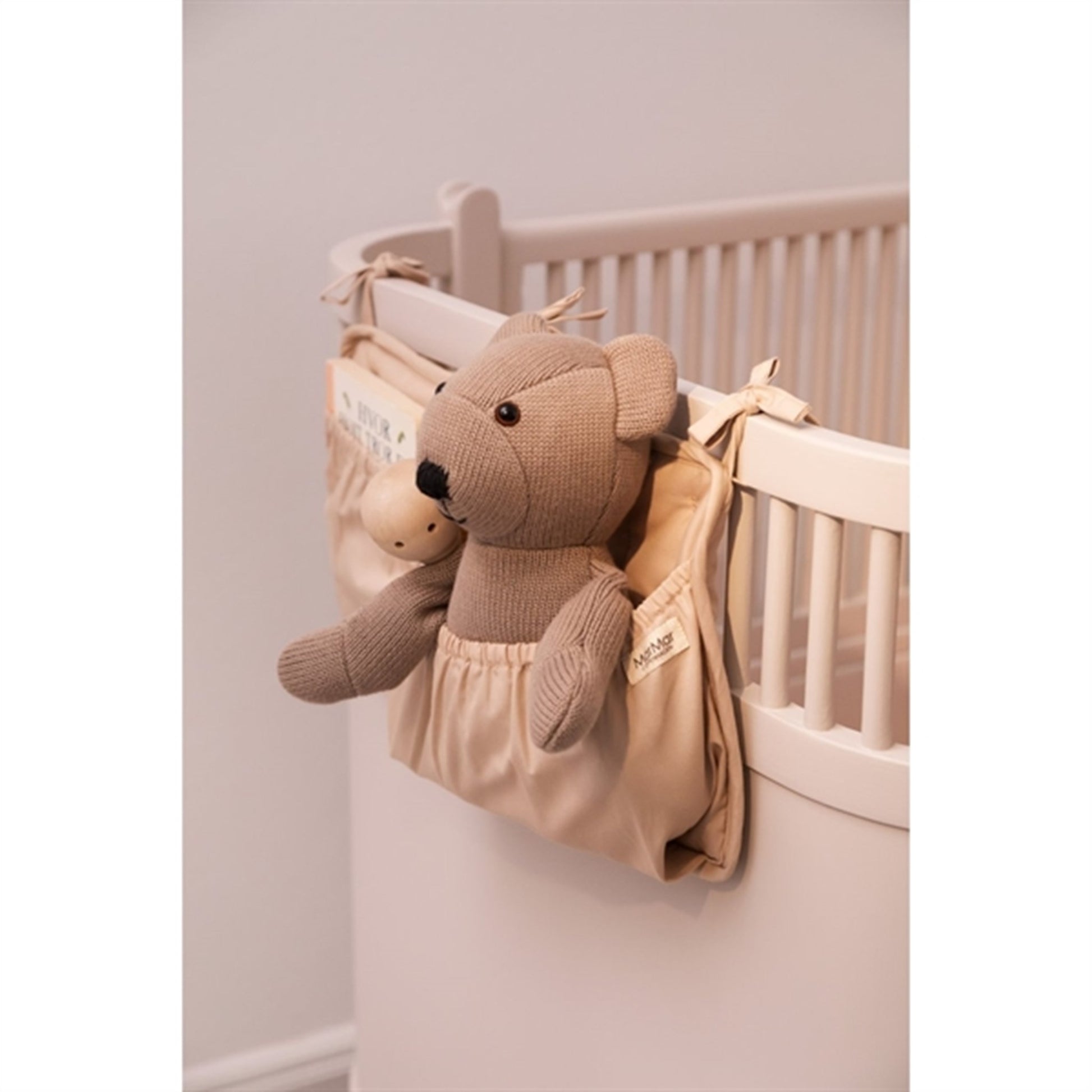 MarMar Bed Pockets Grey Sand