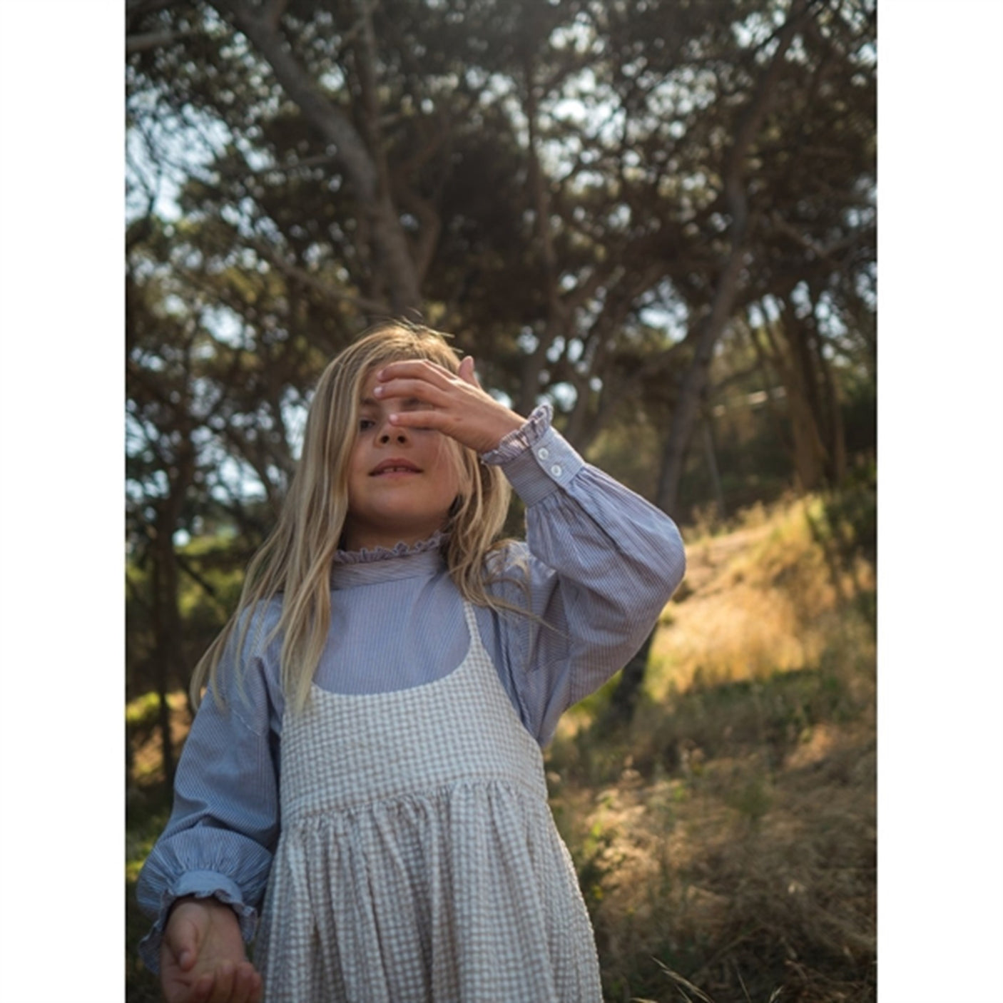 MarMar Grey Sand Gingham Divo Dress