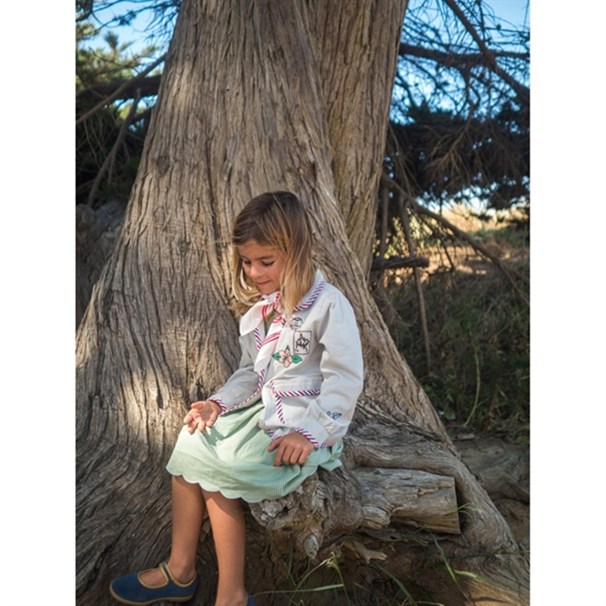 MarMar Mint Leaf Stripes Deidra Dress