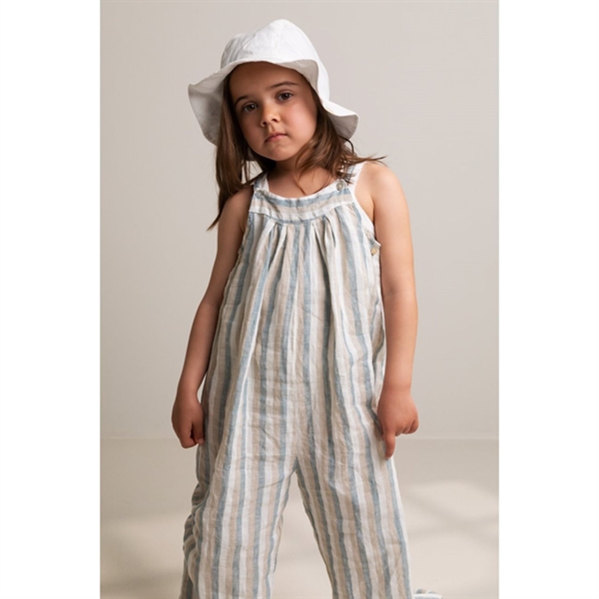 MarMar White Alba Scallop Sun Hat