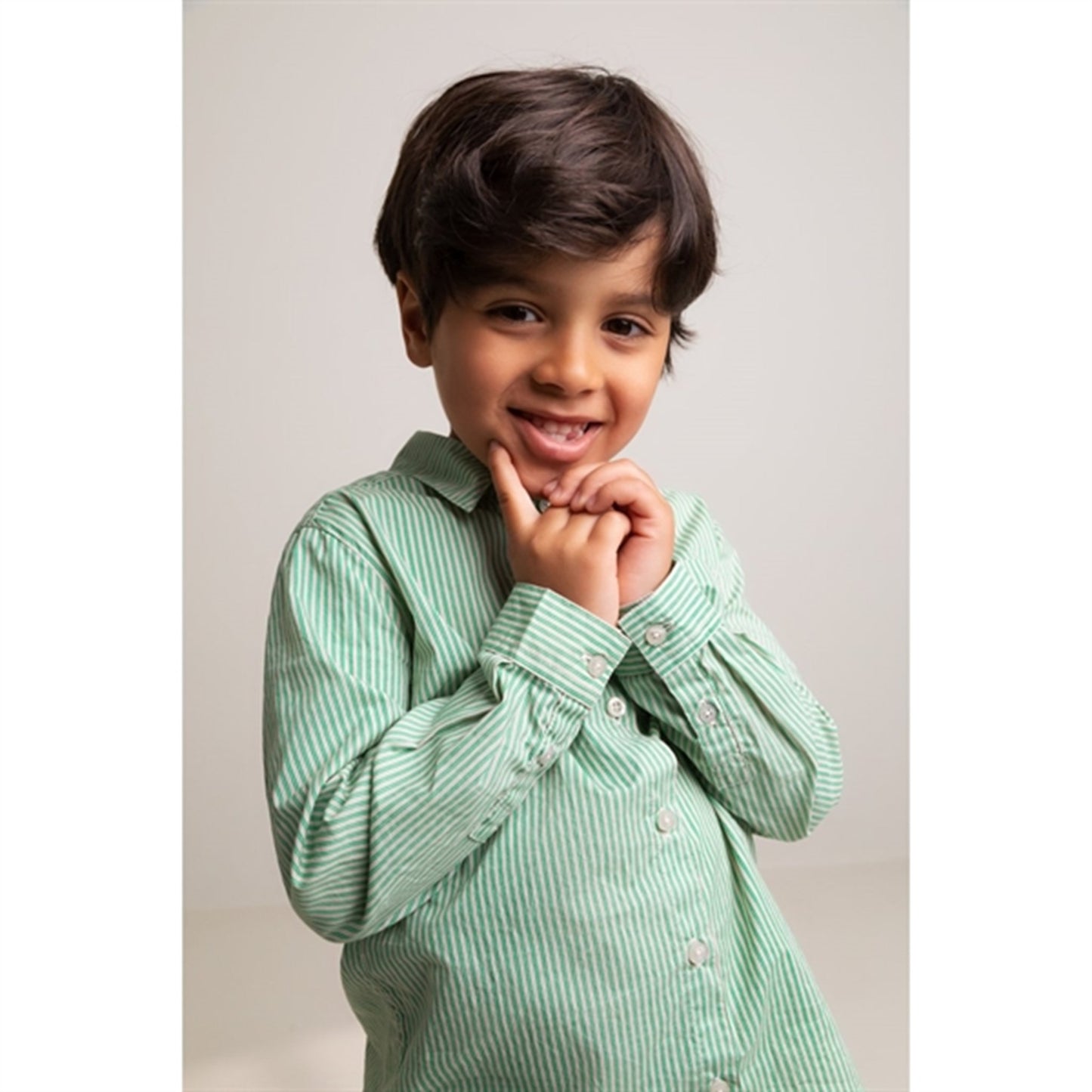 MarMar Mint Leaf Stripes Tommy Shirt