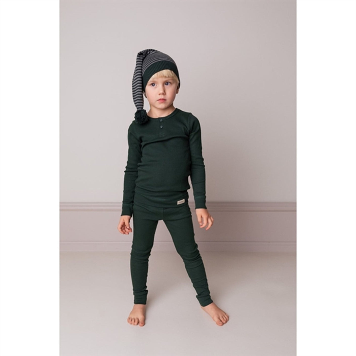 MarMar Modal Dark Leaf Blouse