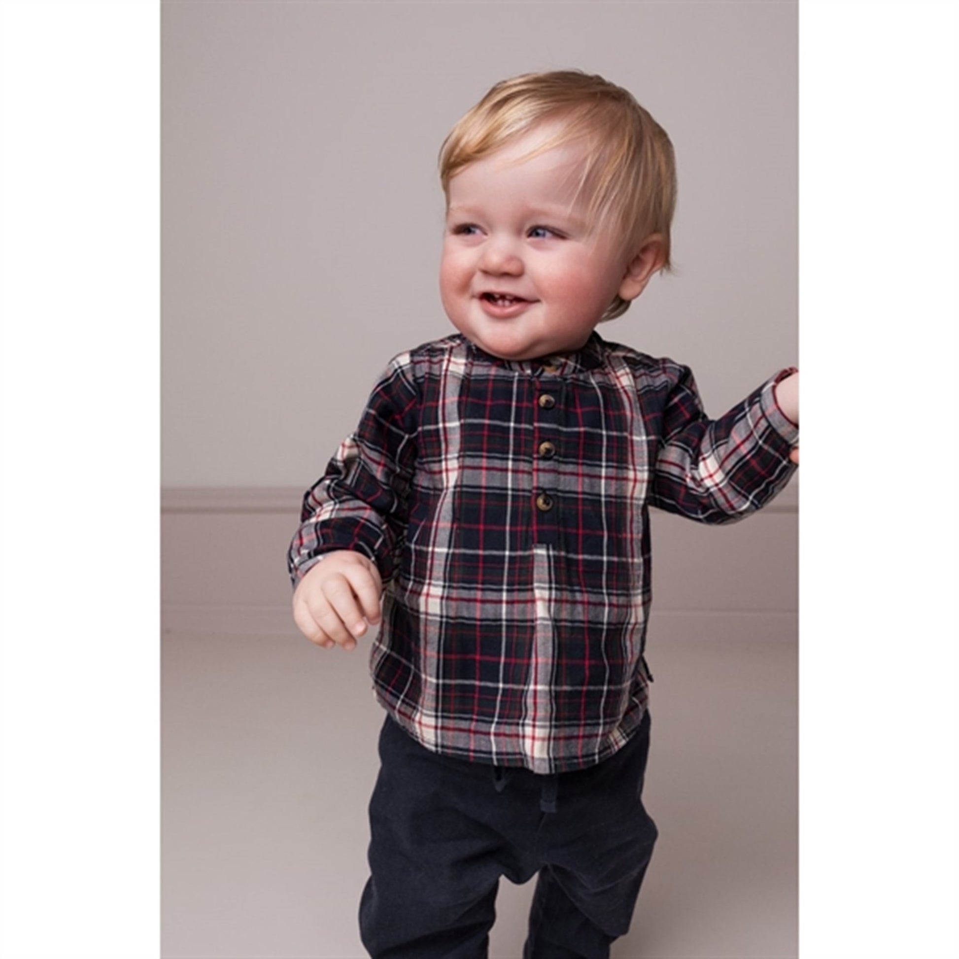 MarMar Holiday Check Totoro Shirt