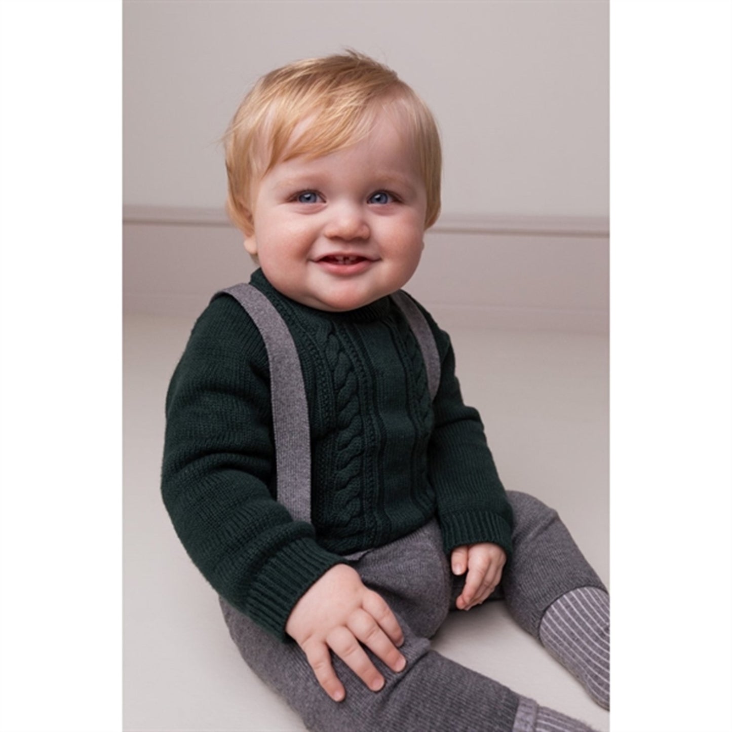 MarMar Grey Drizzle Pirol Suspender Pants