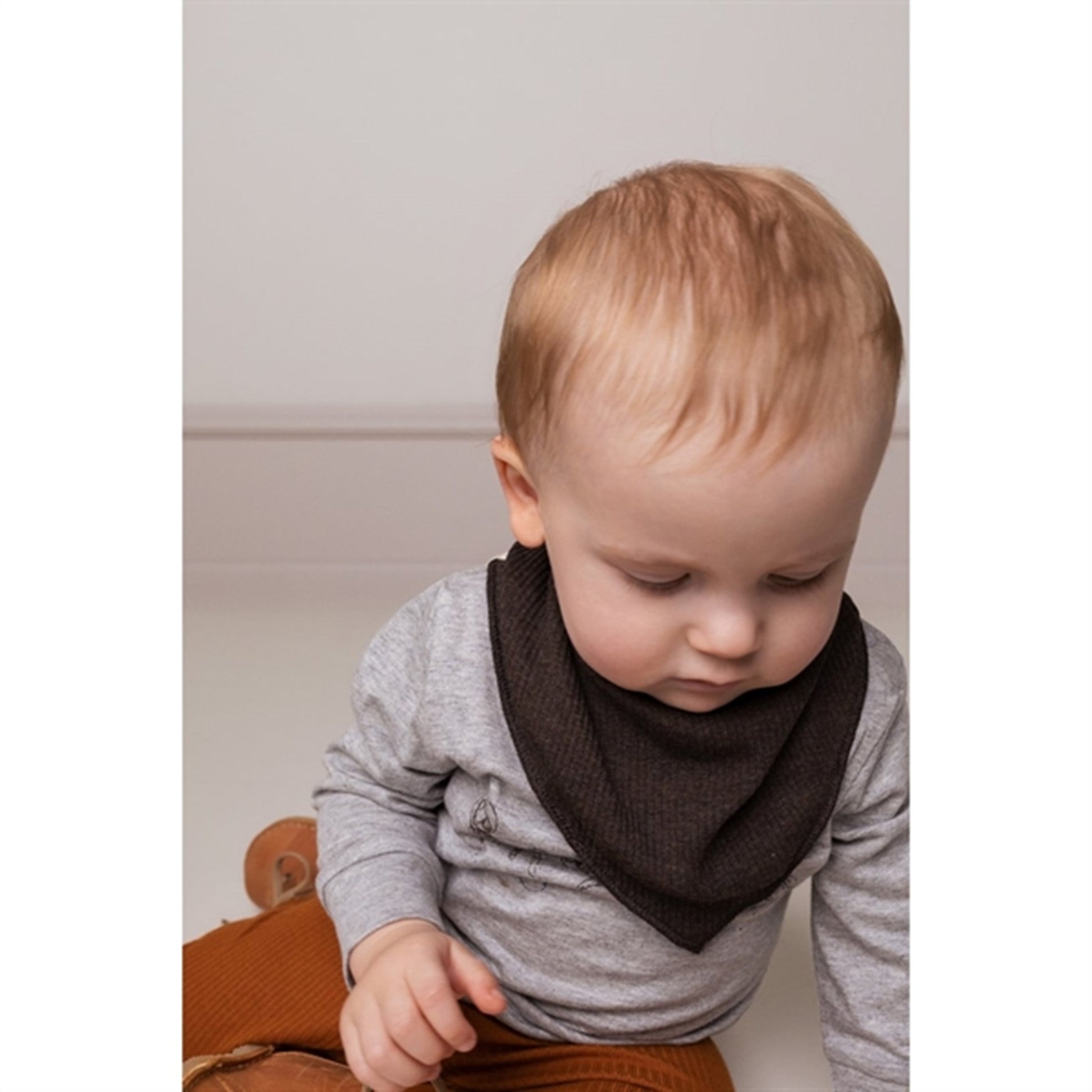 MarMar Modal Deep Choco Melange Dry Bib