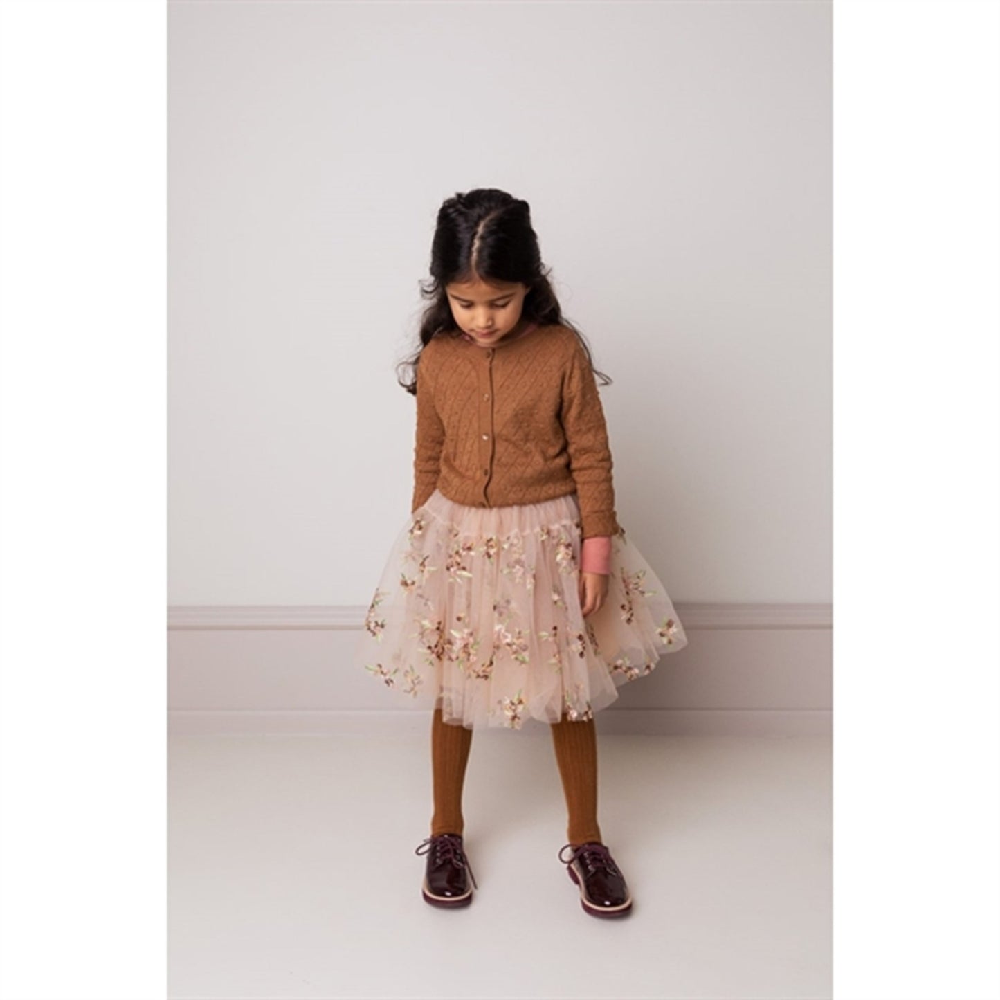 MarMar Flower Embroidery Shelby Skirt