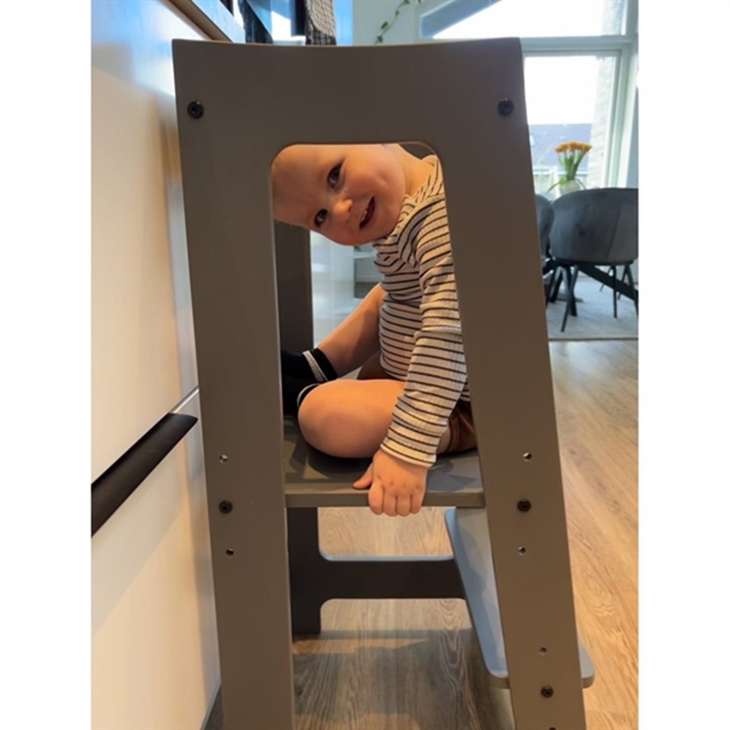 HEMMINGSEN Kids Martin Learning Tower Grå