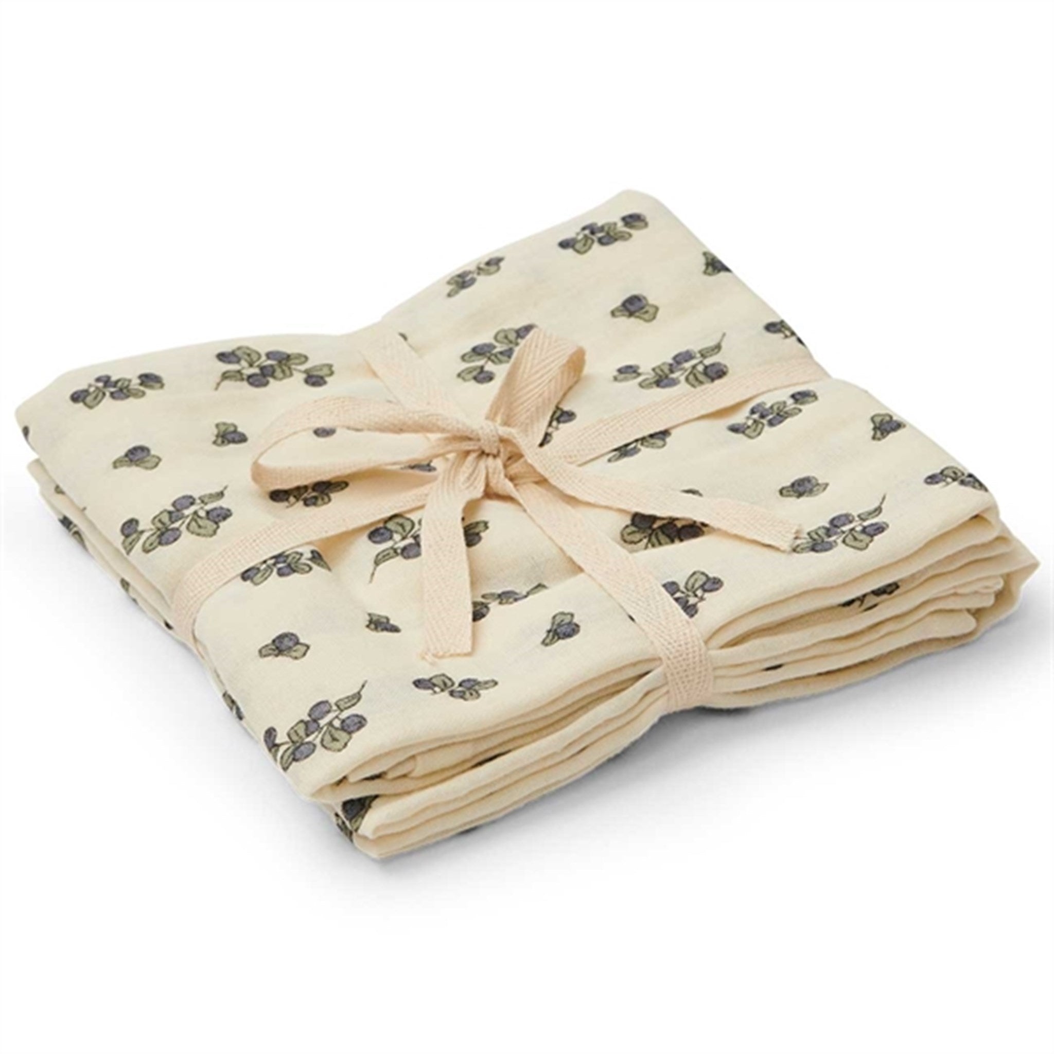 That's Mine Muslin cloths 2-pack Blueberry