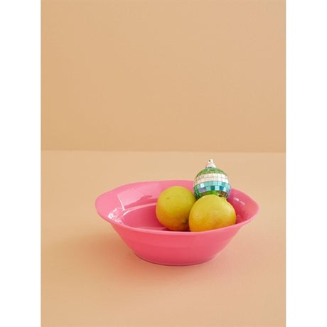 RICE Fuchsia Melamin Dyb Tallerken
