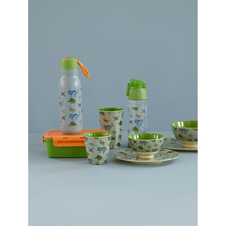 RICE New Dino Print Medium Melamine Bowl