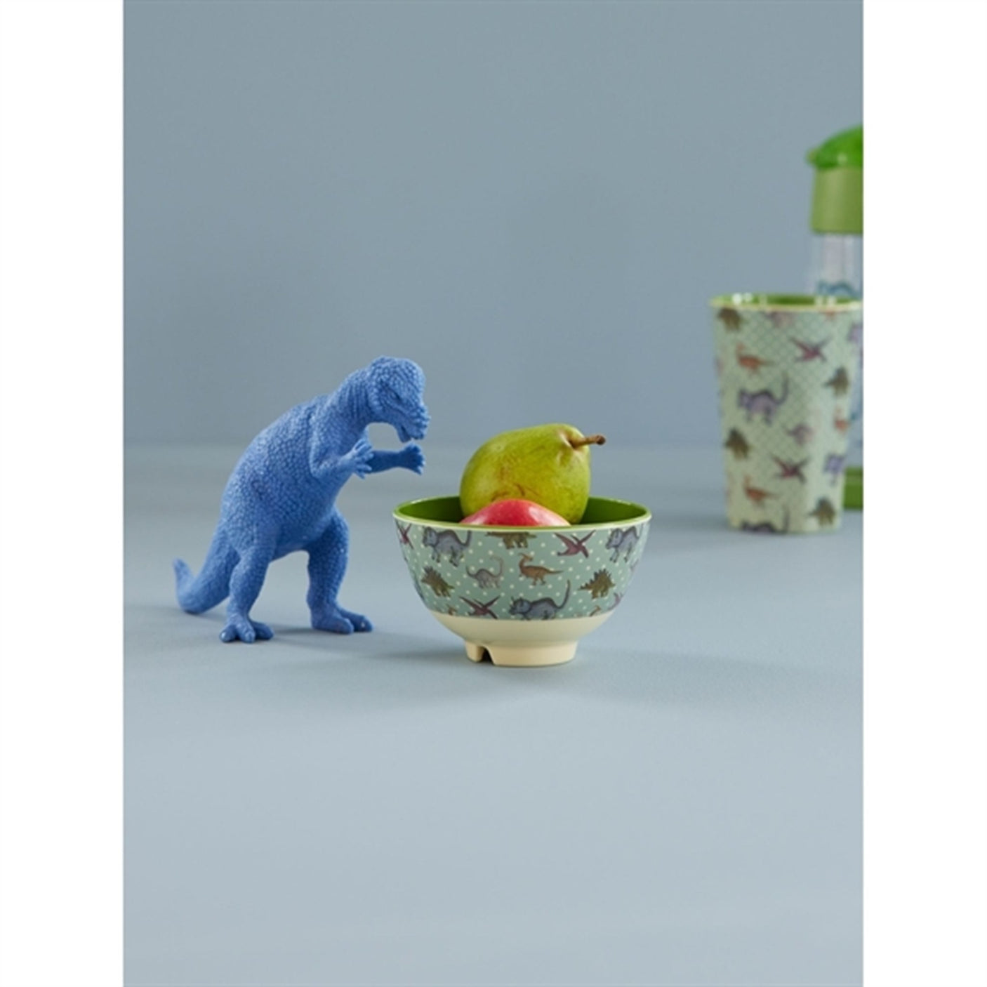 RICE New Dino Print Small Melamine Bowl