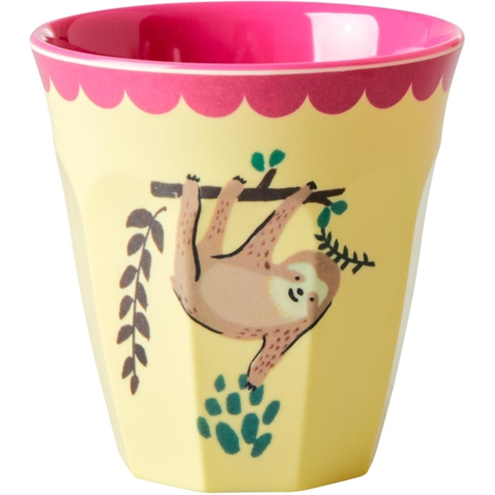 RICE Funky Prints Small Melamine Childrens Cup 6-pack