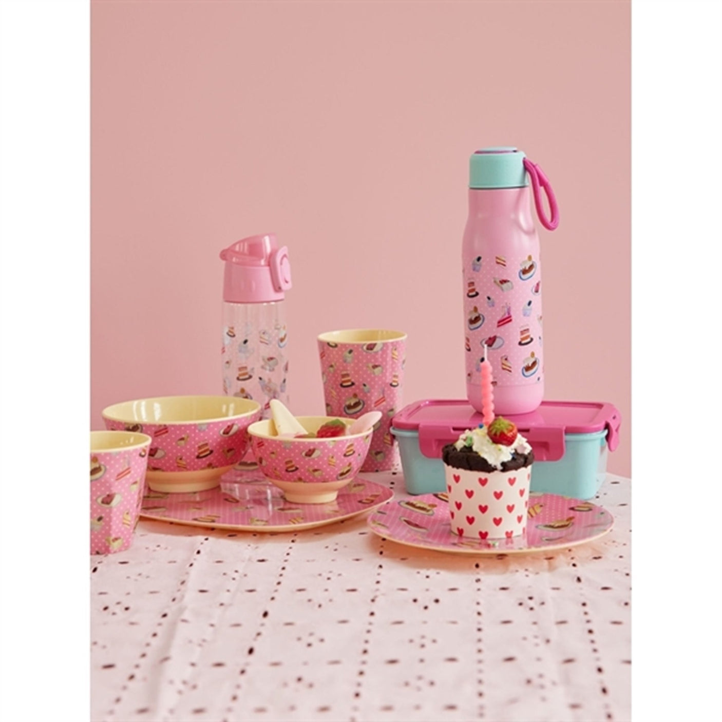 RICE Sweet Cake Print Tall Melamine Cup