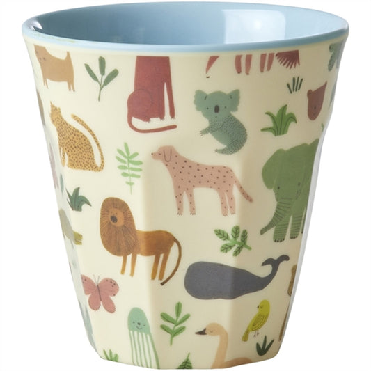 RICE Sweet Jungle Print Medium Melamine Cup