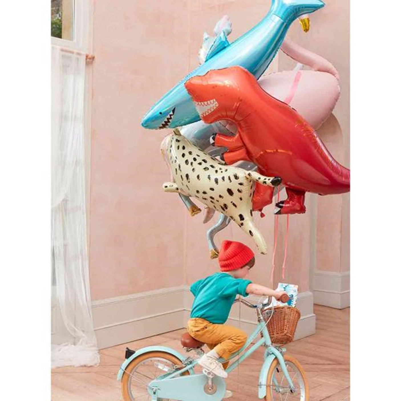 Meri Meri Dinosaur Foil Balloon T-Rex