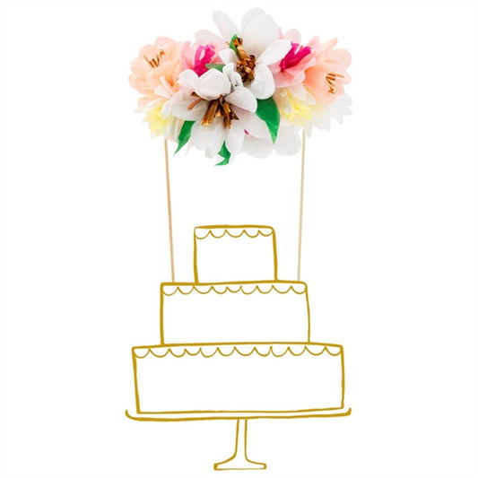Meri Meri Flower Cake Topper