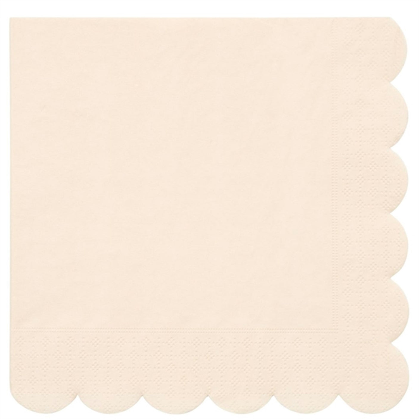 Meri Meri Simply Eco Cream Napkins Large