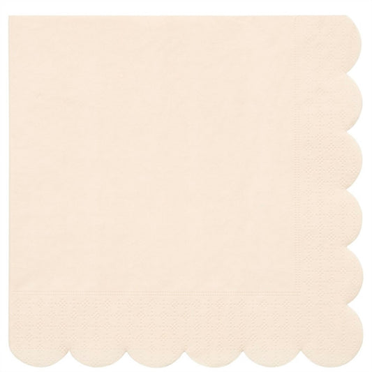 Meri Meri Simply Eco Cream Napkins Large