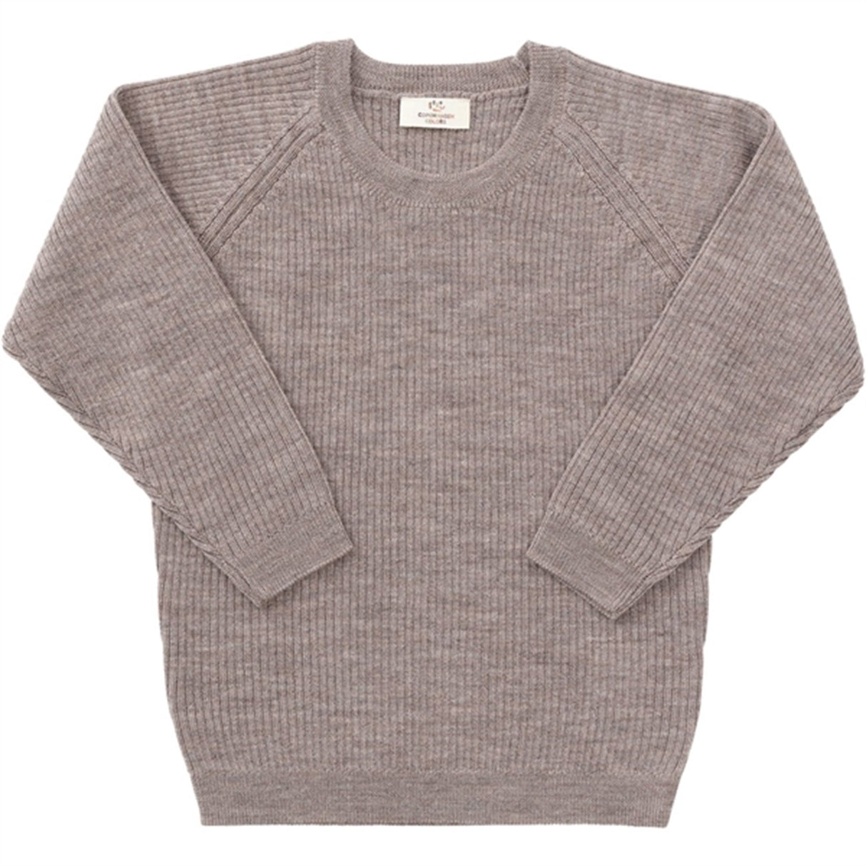 Copenhagen Colors Natural Melange Merino Classic Rib Blouse